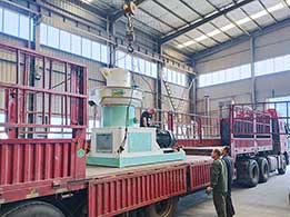 時產(chǎn)1噸環(huán)模造粒機(jī)發(fā)往云南